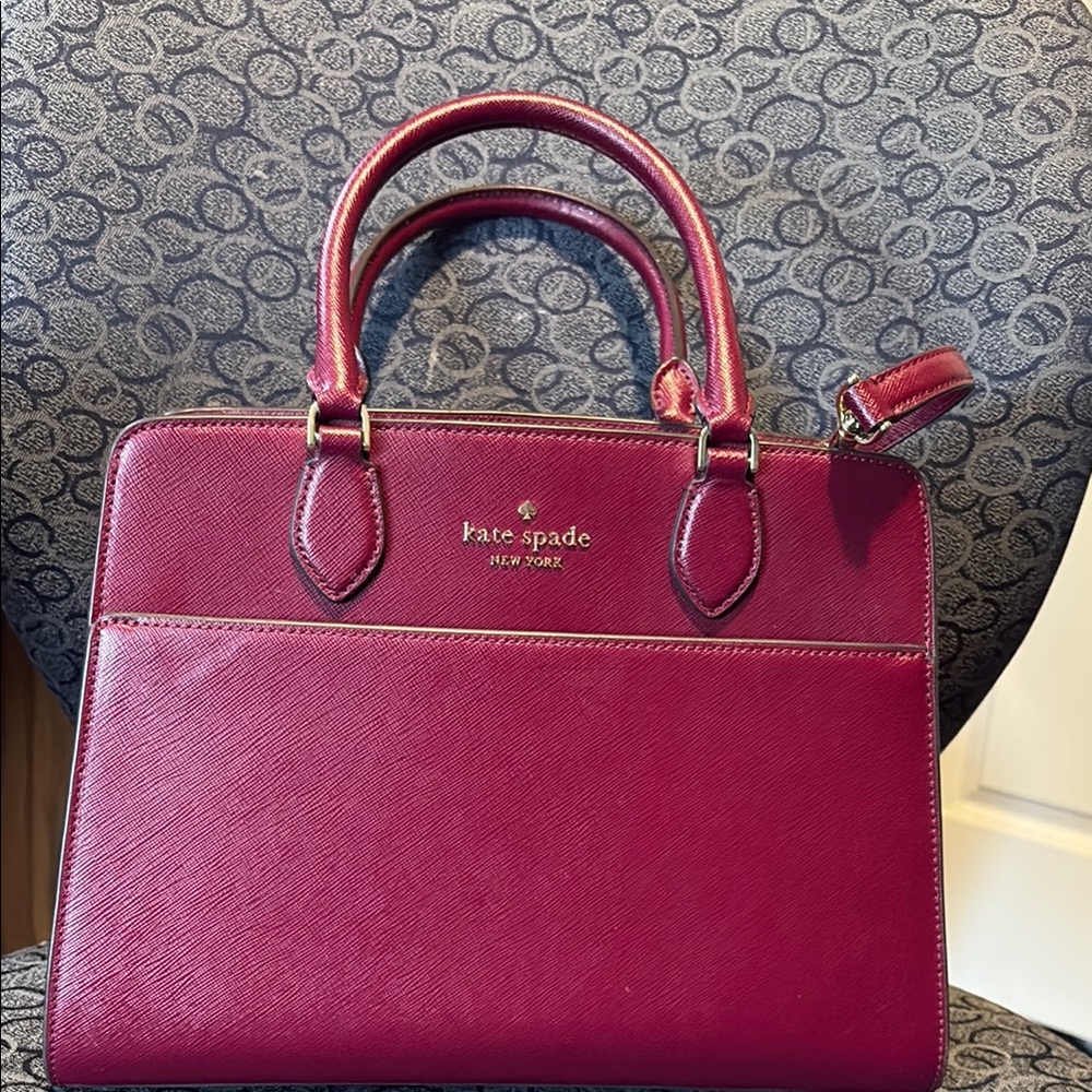 Kate Spade Pink Satchel Elegant Design